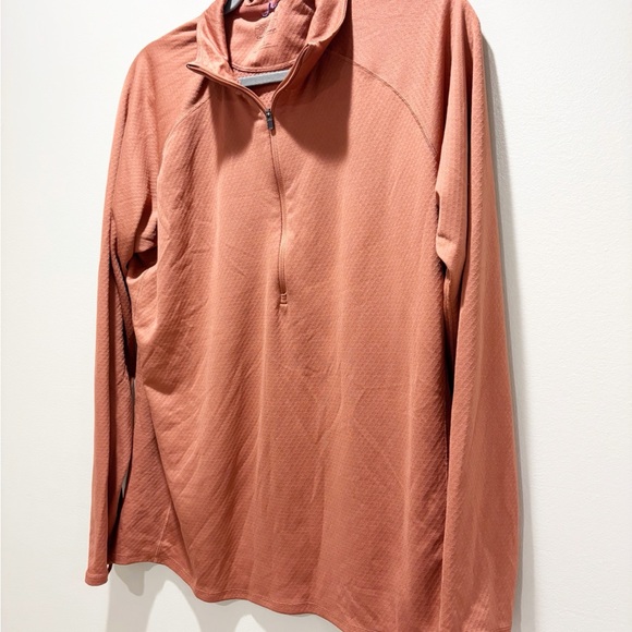 Patagonia Auburn Rust Capilene Midweight Half Zip Long Sleeve Pullover L - Picture 3 of 6